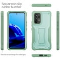 thumbnail image 4 of ExoGuard For Samsung Galaxy A53 Case, Phone Case with Screen Protector and Kickstand (Green), 4 of 8