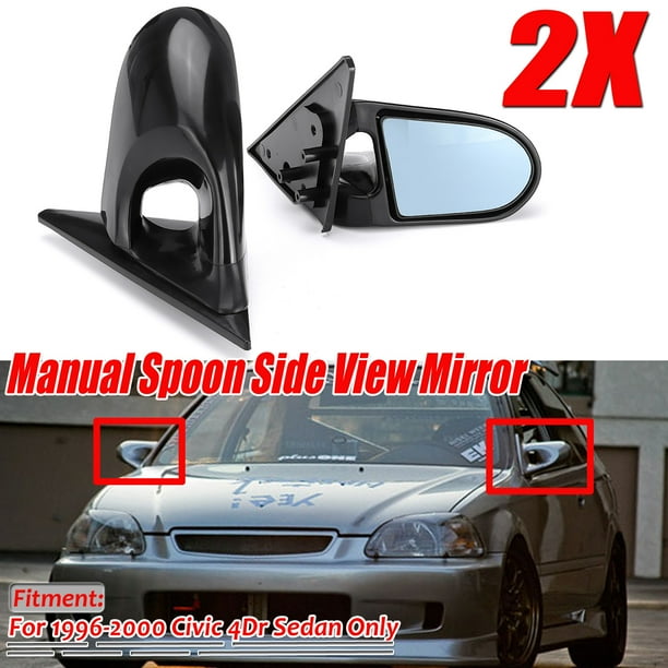 2000 honda civic sale rear view mirror