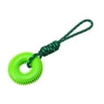 thumbnail image 1 of Squeaky Spiky Ring Dog Toy Interactive Chew Rope Teething Puppy Training Outdoor Play For All Size Dogs, 1 of 3