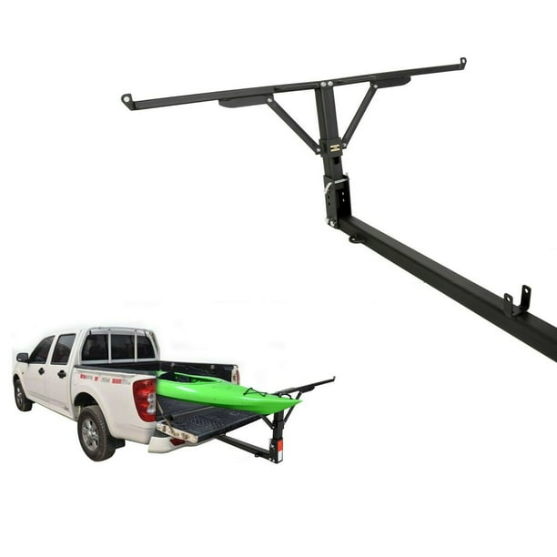 Fold Upgraded Version Steel Pick Up Truck Bed Tailgate Extender Extension Rack Foldable 2 Hitch Receiver 400lb Walmart Com Walmart Com