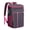 Rose-red-8, variant on Artistic Rainbow Gradient Cooler Backpack - 20L Insulated Lunch Bag for Work & Travel - Psychedelic Art Design & Easy-to-Clean PEVA Lining