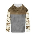 thumbnail image 4 of Men's Hoodies Graphic Plus Size Camo Leisure Pullover Return Ancients Printed Sports Hooded Sweatshirts, 4 of 4