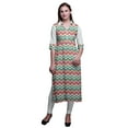 thumbnail image 1 of Bimba Robe Longue en Rayonne Imprimée, Tunique Droite, Robes pour Femmes, Haut Indien, 1 of 6
