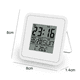 thumbnail image 2 of Reloj despertador LCD inteligente multifunción fácil de usar con temporizador de cocina, reloj de temperatura cuadrado simple para el hogar, 2 of 5