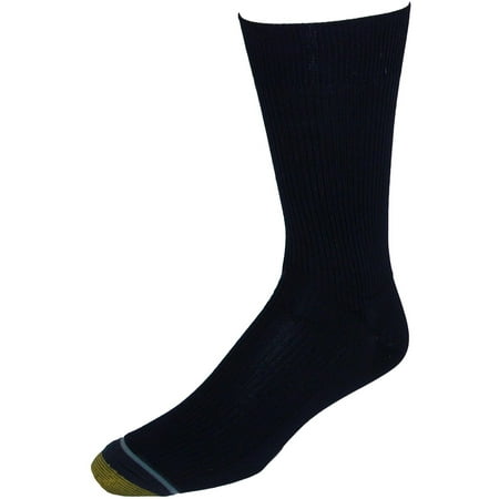 Gold Toe Men's Manhattan Traditional Ribbed Crew Socks, 3