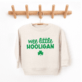 thumbnail image 3 of Bump and Beyond Designs Wee Little Hooligan St. Patrick's Day Sweatshirt for Toddlers (Natural 5/6T), 3 of 5