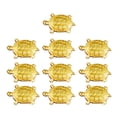 thumbnail image 4 of Japanese Money for Turtles Asakusa Temple Small Golden Tortoise Guarding Praying Luck Wealth Home Decoration Luck, 4 of 10