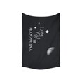 thumbnail image 2 of CADecor Tapestry I Love You to the Moon and Back Wall Hanging Tapestry 40x60 inches, 2 of 2