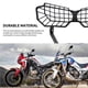 thumbnail image 3 of Riwesomey Rejilla de faro delantero de motocicleta, Protector de lámpara de motocicleta estable, soporte de faro duradero para CRF1000L 2016-2017 Gafas de moto Riwesomey VI003889-00, 3 of 6