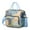 Sky-blue-39, variant on Colorful Abstract Geometric Leakproof Lunch Bag - Large Insulated Tote for Work & Picnics