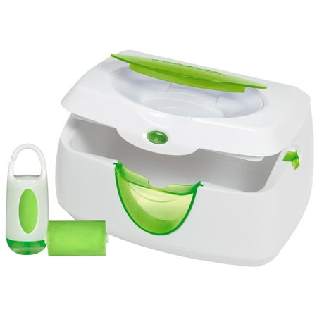 Munchkin Warm Glow Wipe Warmer and Diaper Bag Dispenser Set