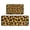 Pioneer Flower Floral, variant on Yellow and Black Of Leopard Print Kitchen Rugs Sets Of 2,Anti Fatigue Kitchen Mat Rugs Non Slip Washable,Decorative Kitchen Floor Mats for Kitchen,Sink,Laundry,17"X30" 17"X47"