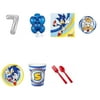 Sonic the Hedgehog 7th birthday supplies party pack for 24