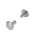 thumbnail image 6 of Chicago Screws, Dome Cap, Nickel Matte, Solid Brass-LL (50 per bag), Multiple Sizes, 6 of 9
