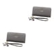 thumbnail image 4 of Qarigey Cartera de moda para mujer de PU disponible en muchos colores para cada estilo Cartera con tarjetero Carteras gris gris 2Conjunto, 4 of 6