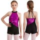 thumbnail image 3 of Traje de patinaje artístico para niñas, lentejuelas brillantes, gimnasia rítmica, Jazz, actuación latina, Ropa de baile, Jersey de Ballet, Unitard, 3 of 5