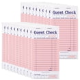 thumbnail image 1 of Cuadernos de cheques para invitados Stock Your Home, color rosa (paquete de 20), 1 of 7