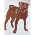 thumbnail image 4 of Pug Garden Stake or Wall Hanging, 4 of 7