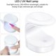 thumbnail image 2 of Mini lámpara de uñas LED ultravioleta, secador de uñas con lámpara ultravioleta con USB, portátil, para un solo dedo, lámpara de curado eléctrica para esmalte de uñas en gel, máquina de manicura, 2 of 5