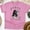 Azalea, variant on Peace – Be of Good Cheer T-Shirt – John 16:33 Jesus and Dove, Black, Size M