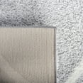 thumbnail image 6 of SAFAVIEH Tahoe Elwyn Trellis Shag Area Rug, 4' x 6', Light Grey/White, 6 of 8