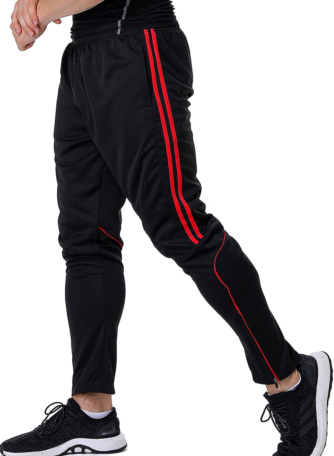 sweatpants with zipper pockets