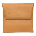 thumbnail image 1 of Pre-Owned Hermes Hermès Bastia Coin Case, Porte-Monnaie Bastia, Gold, Camel Brown,... (Good), 1 of 3