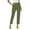 Green, variant on Aloohaidyvio Pants Women,Fashion Women Plus Size Casual Solid Elastic Waist Pocket Loose Pants