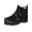 Black, variant on Men's Camouflage Chelsea Ankle Boots Slip On Elastic Side Lug Sole Non Slip Outdoor Casual Work Boots