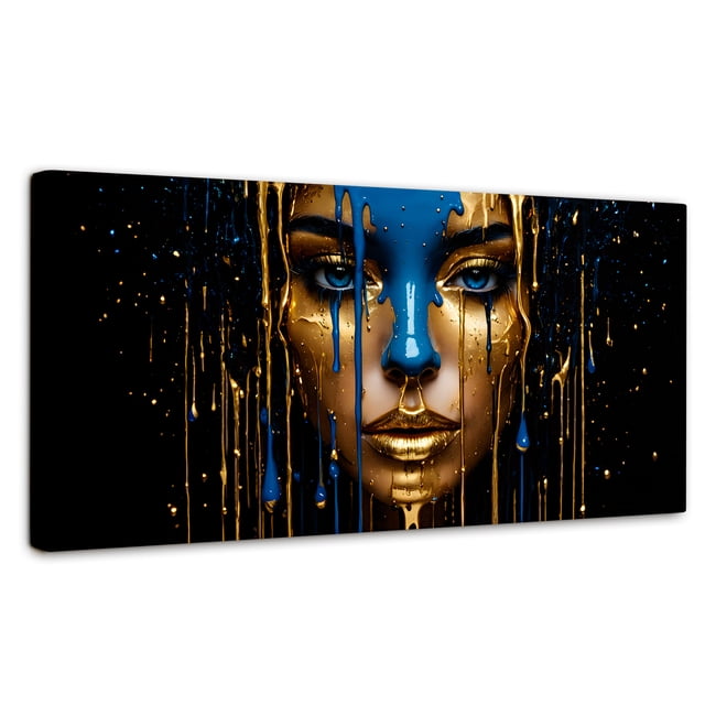 Cuadro Decorativo Canvas Canvas Revolution Elegancía Liquida 140x70