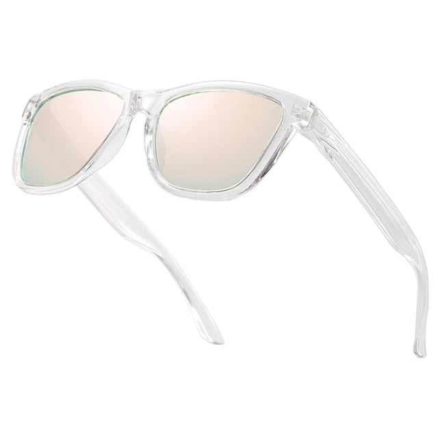 Gafas de Sol Polarizadas Retro Clásicas Rosadas para Mujer Dollger