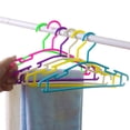 thumbnail image 5 of Willstar Kid's Plastic Clothing Hangers, 10 Pack, White, 5 of 9