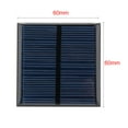 thumbnail image 3 of 5Pcs 5.5V 60mA Poly  Solar Cell Panel Module DIY for Phone Toys Charger, 3 of 6