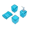 thumbnail image 4 of Dispensador de jabón, juego de baño de 4 piezas, dispensador de loción y jabón, jabonera, características líderes de clase, 4 of 8