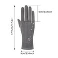 thumbnail image 4 of TUWABEI Ski Gloves Cold Non-slip Warm Non-Slip Fashionable And Warm, 4 of 9