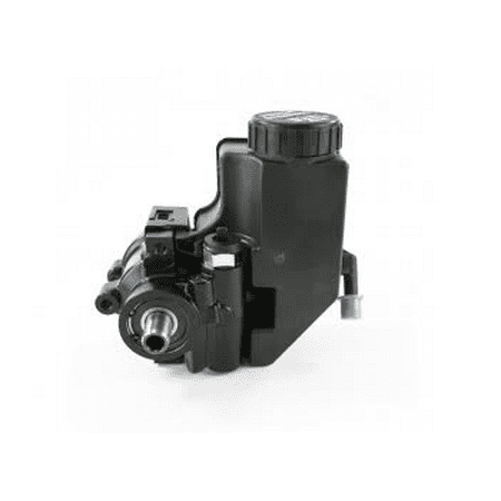3800 Series 2 Power Steering Pump A-Team Performance Power Steering Pump Saginaw TC Series Aluminum Type II with Integral Reservoir Compatible with GM (Black) ()