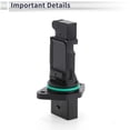 thumbnail image 4 of Unique Bargains Mass Air Flow Sensor Meter MAF Sensor for Volkswagen Jetta 99-04 No.986280202, 4 of 6