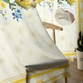 thumbnail image 3 of Pastoral Sunflower Plaid Tulle Curtains For Living Room Bedroom Kitchen ration Chiffon Window Treatments Voile Sheer Curtain, 3 of 7