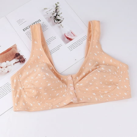 

Dqueduo Bra for Women Womens Plue Size Full Cup No Steel Ring Cotton Breathable Underwear Sports Bras for Women Gifts for Women Up to 50% Off Fashion