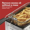 thumbnail image 3 of Hamilton Beach 12-Cup Electric Deep Fryer with Basket, Freidora de Aceite, Stainless Steel, 3 of 8
