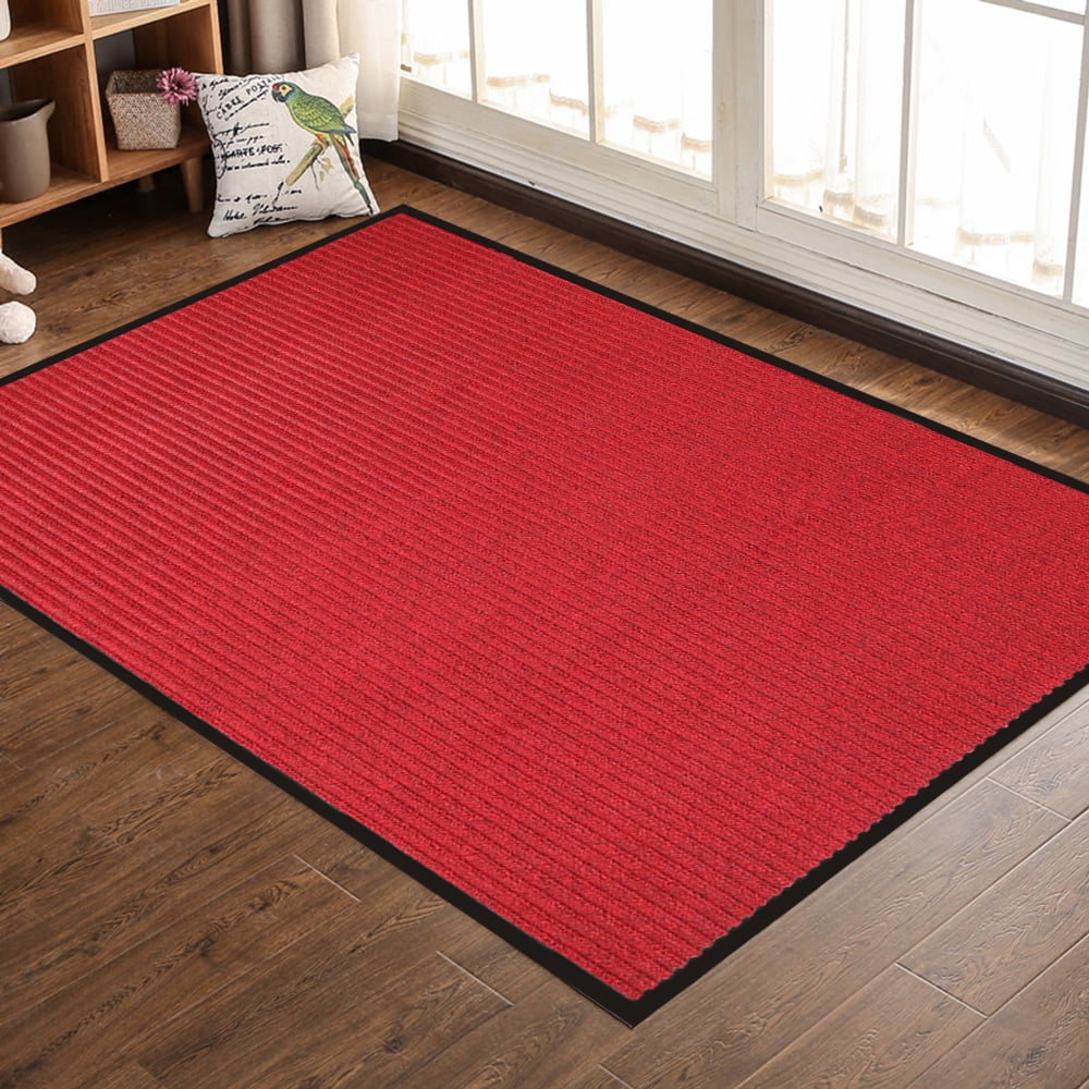Front Doormat Entrance Shoe Mat Waterproof PVC Non Slip Rug Outdoor