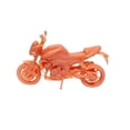 thumbnail image 3 of Model Autocycle, 1:64 Motorcycle Model, Handpainted Unpainted 1:64 Tiny Motorbike Toys, Miniature Motorcycle for Architectural Layout Building Style C, 3 of 7