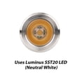 thumbnail image 3 of EAGTAC Teeny DX3E Flashlight, SST20 NW LED, 930lm, Black, 3 of 16