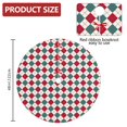 thumbnail image 2 of 48 Inch Christmas Tree Skirt – Velvet Plush Tree Mat, Soft Thickened Polyester with Red Ties, Single-Sided Printing, Available in 30in/36in/48in, Perfect for Holiday Xmas Tree Decoration, 2 of 7
