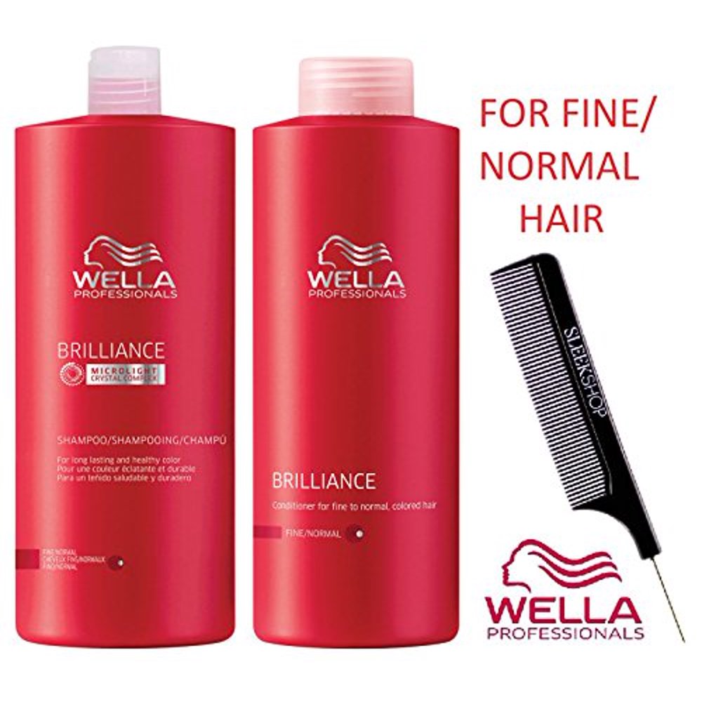 Wella Wella BRILLIANCE Shampoo & Conditioner for FINE to NORMAL