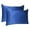 Navy Blue Satin Pillowcase, variant on Oussum Silk Satin Pillowcases Set of 2 Luxury Pillow Cover Silky Bed Standard Queen King Pillow Case Cover