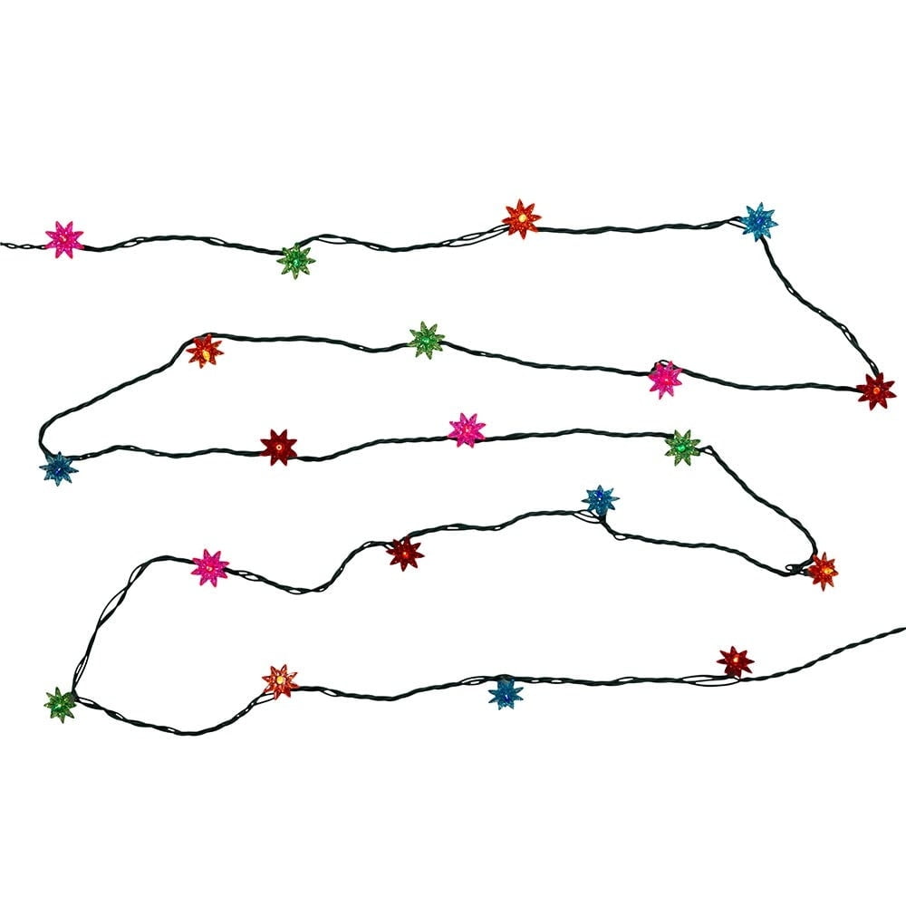 Kurt Adler UL 20-Light Multi-Color Flower Light Set