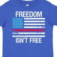 thumbnail image 4 of Inktastic Grunge American Flag Freedom Isn't Free Boys or Girls Toddler T-Shirt, 4 of 5