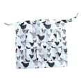 thumbnail image 2 of Bovemsi 50 % de Réduction! Tablier Manches Œufs de Poule avec Poches Tablier pour Collecte d'Œufs Frais Tablier de Rassemblement Cadeaux à Thème Coq Poulet, 2 of 2