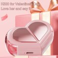 thumbnail image 7 of Wireless Earbuds Rotatable Heart-Shaped Bluetooth 5.3 Earphones Transformation Valentine's Day Gift with Charging Case Stereo Sound Foldable Design for Sports Running and Daily Use H, 7 of 7